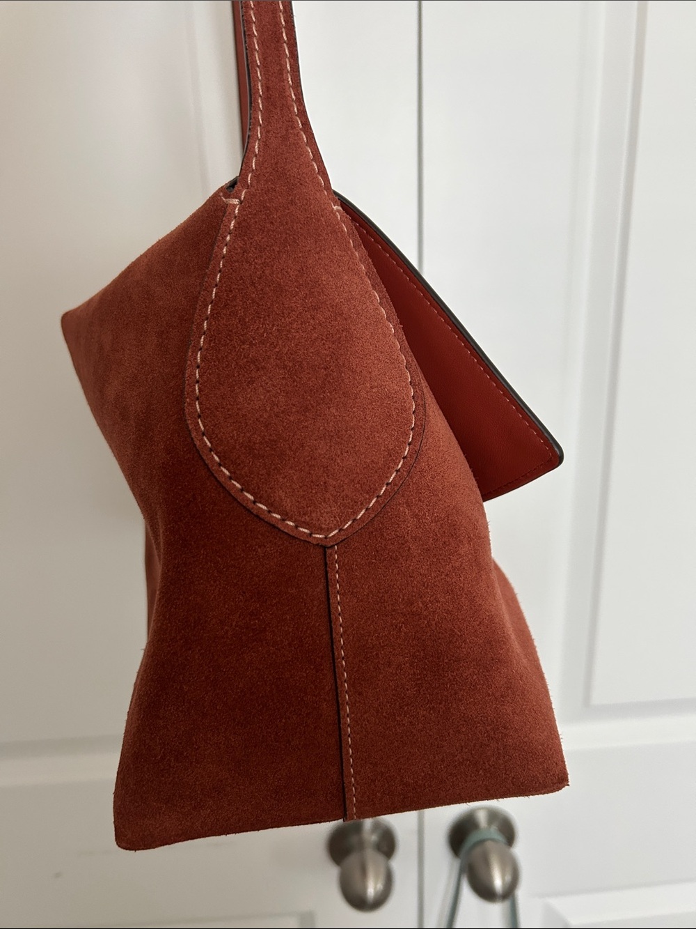 Coach chelsea 36 in suede clay / brass - Picture 2 of 12